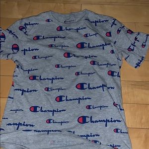A boys champion tee shirt
